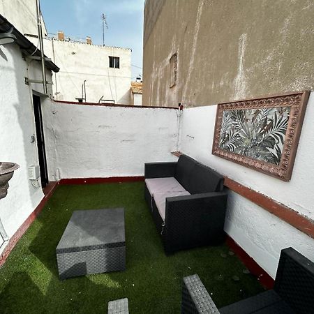 Apartamento con terraza céntrico moderno Nuevo Madrid Extérieur photo