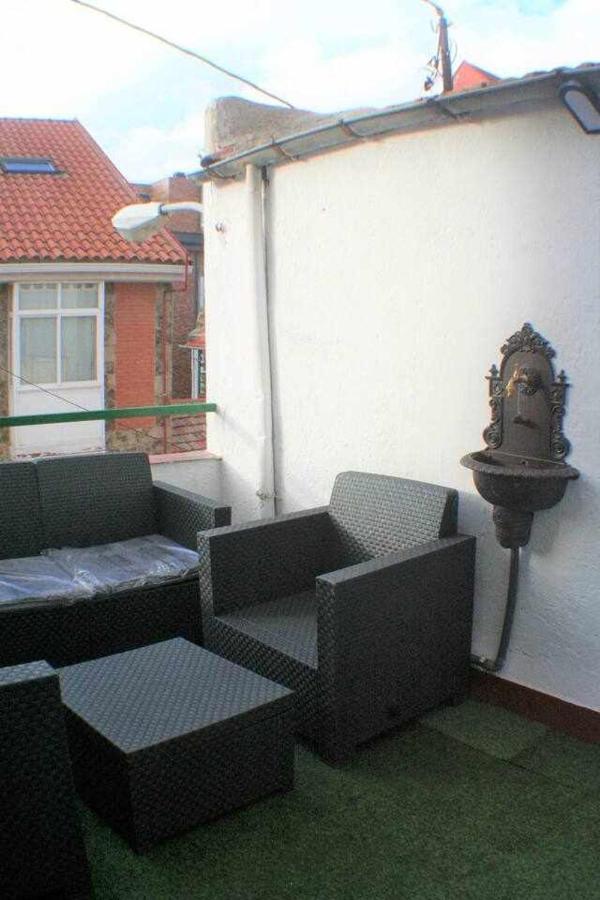 Apartamento con terraza céntrico moderno Nuevo Madrid Extérieur photo